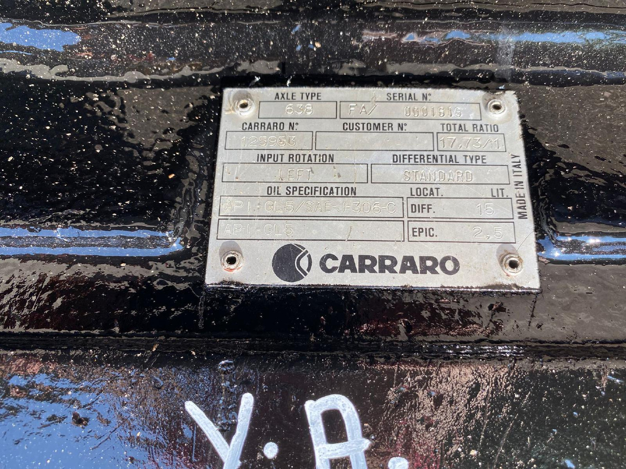 Carraro 638 aus Case 888P - Essieu et pièces pour Engins de chantier: photos 2 Carraro 638 aus Case 888P - Essieu et pièces pour Engins de chantier: photos 2