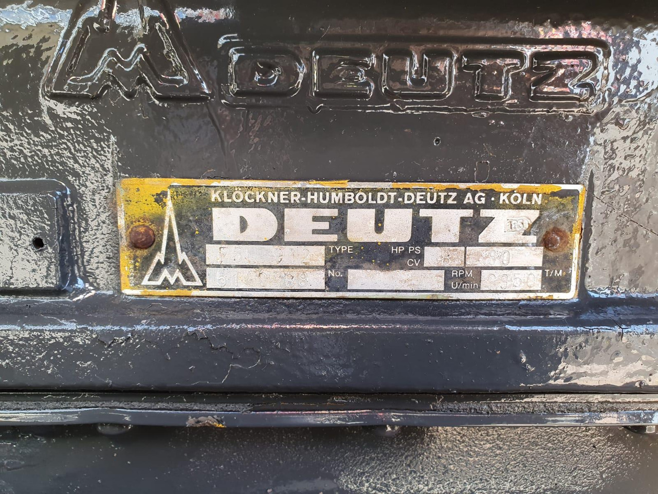 Deutz F6L912 - Moteur pour Engins de chantier: photos 4 Deutz F6L912 - Moteur pour Engins de chantier: photos 4