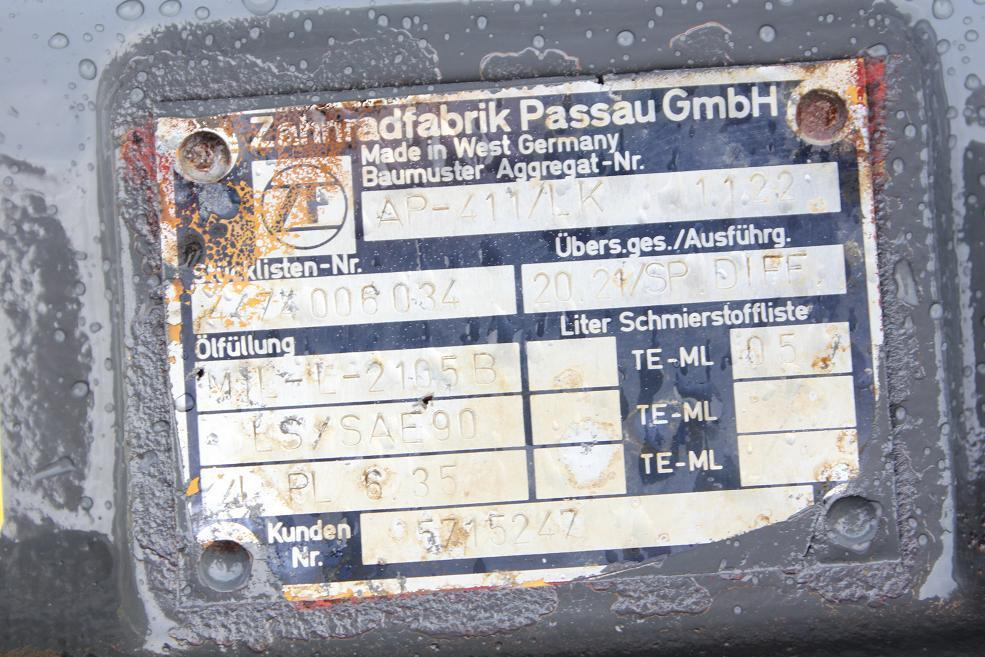 Liebherr LH 551 Achse 411/LK - Essieu et pièces pour Engins de chantier: photos 3 Liebherr LH 551 Achse 411/LK - Essieu et pièces pour Engins de chantier: photos 3