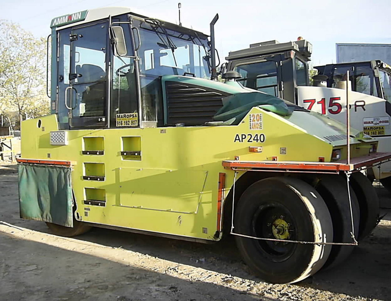Neumáticos Ammann AP 240 - Compacteur à pneus: photos 1 Neumáticos Ammann AP 240 - Compacteur à pneus: photos 1