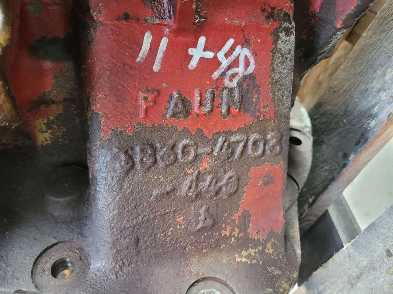 FAUN KF 80 mid differential 11x48 - Différentiel pour Grue mobile: photos 5 FAUN KF 80 mid differential 11x48 - Différentiel pour Grue mobile: photos 5