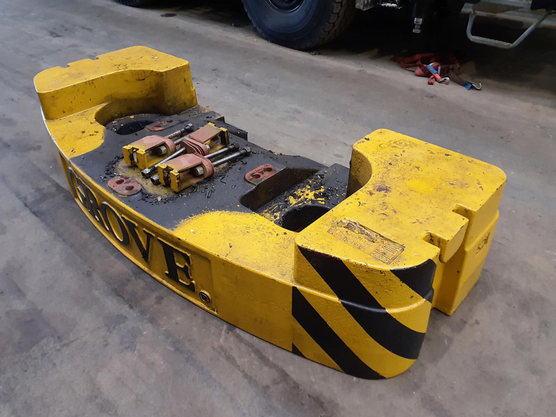 Grove GMK 3050 counterweight 5,2 ton - Contrepoids pour Engins de chantier: photos 1 Grove GMK 3050 counterweight 5,2 ton - Contrepoids pour Engins de chantier: photos 1