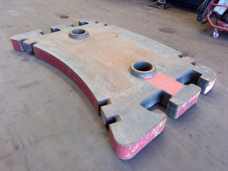 Grove GMK 5130-1/2 counterweight 5,0 ton - Contrepoids pour Engins de chantier: photos 3 Grove GMK 5130-1/2 counterweight 5,0 ton - Contrepoids pour Engins de chantier: photos 3