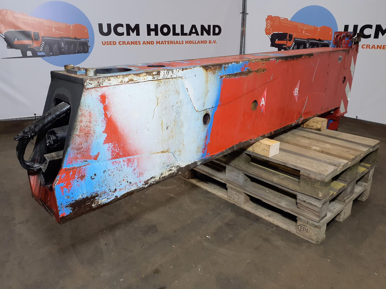 Grove GMK 5130-1 sliding beam complete rear - Suspension pour Grue mobile: photos 4 Grove GMK 5130-1 sliding beam complete rear - Suspension pour Grue mobile: photos 4