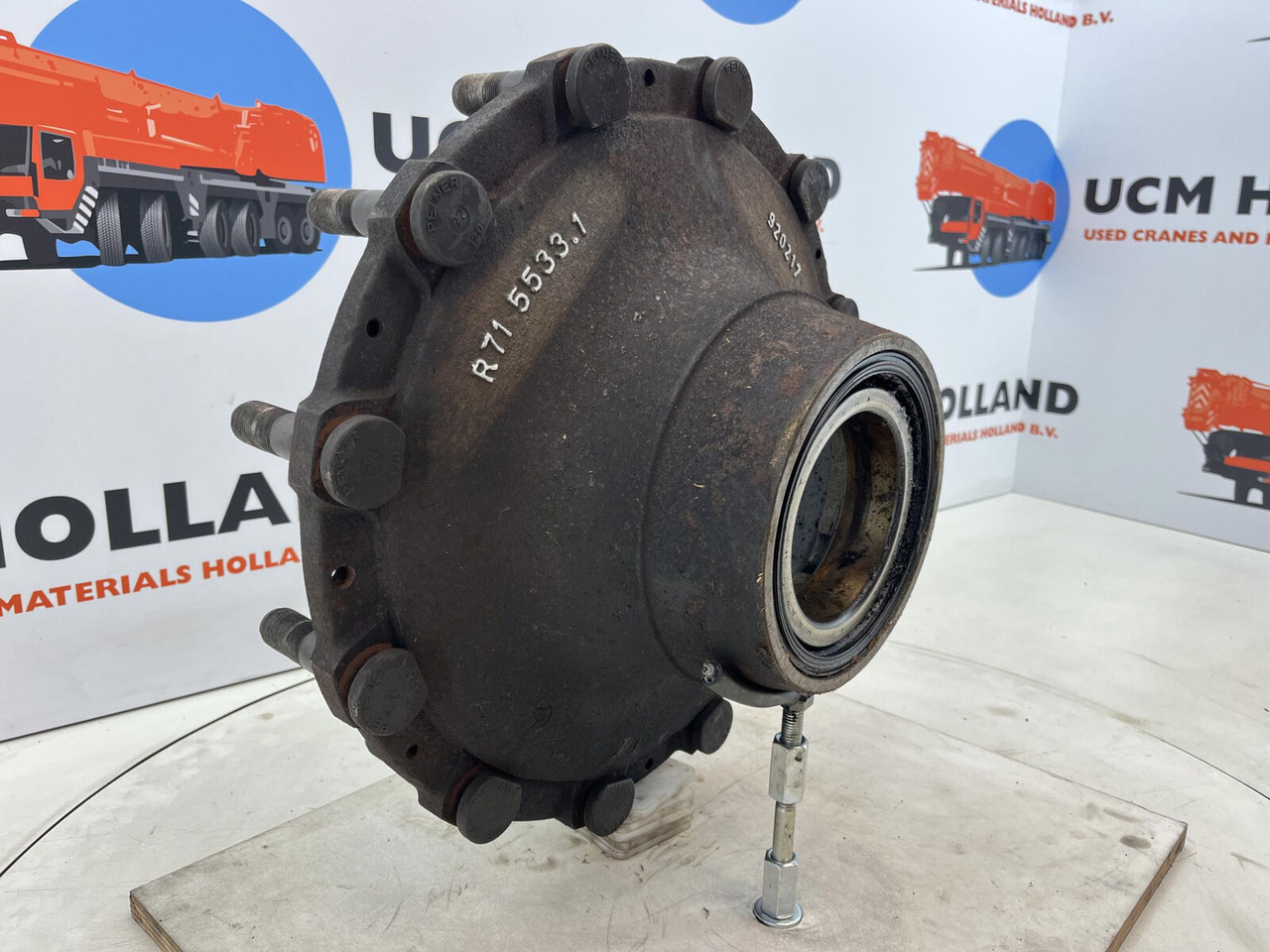 Krupp KMK 3045 Megatrak wheel hub - Moyeu pour Grue: photos 4 Krupp KMK 3045 Megatrak wheel hub - Moyeu pour Grue: photos 4