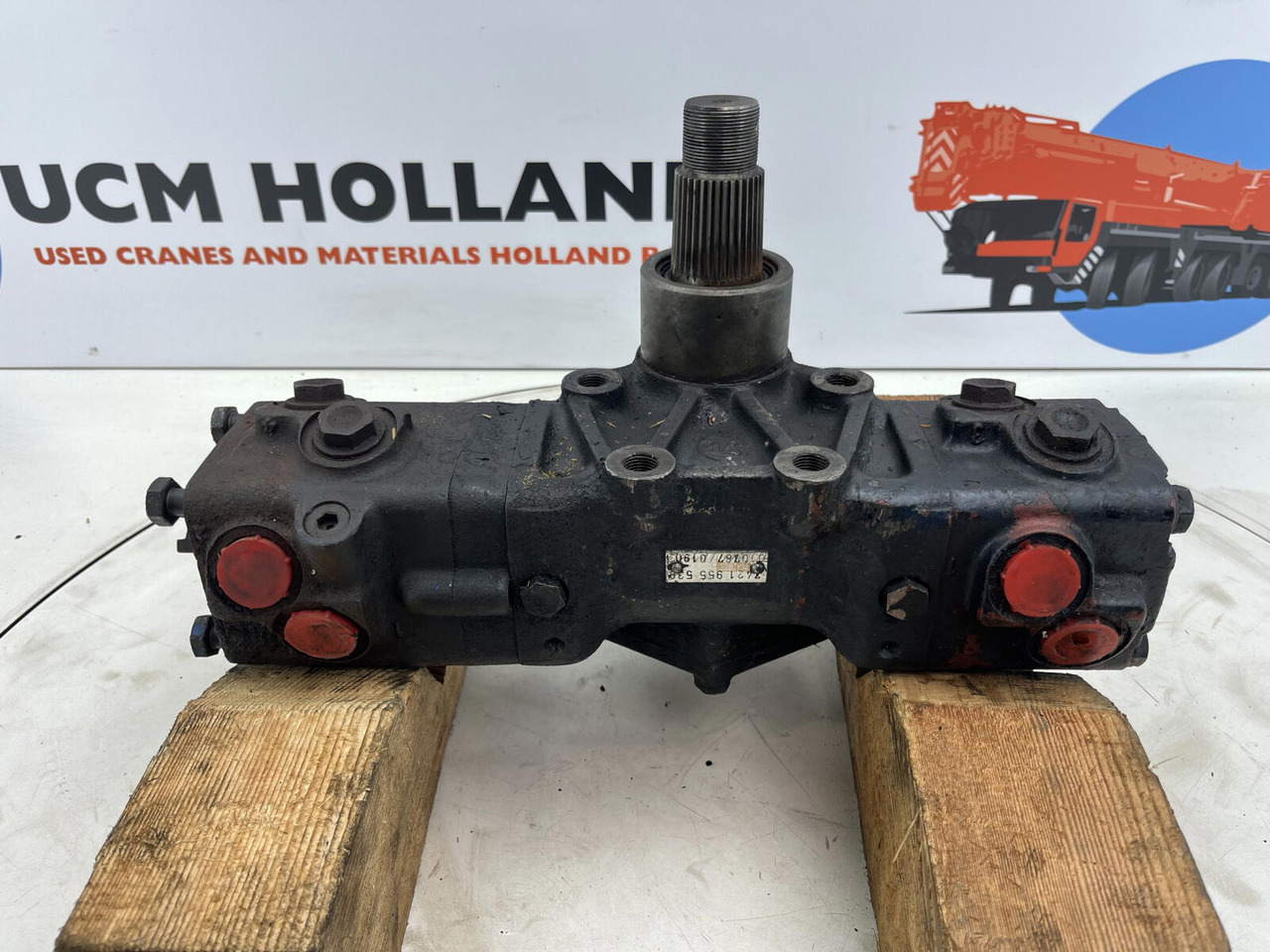 Krupp KMK 4070 steering box only for parts - Boîtier de direction pour Grue mobile: photos 1 Krupp KMK 4070 steering box only for parts - Boîtier de direction pour Grue mobile: photos 1