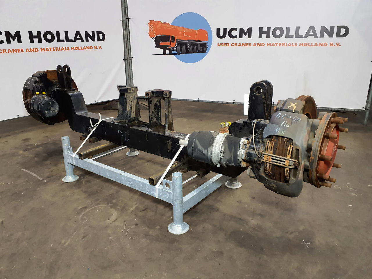 Terex AC 700 Axle 6 - Essieu et pièces pour Grue mobile: photos 3 Terex AC 700 Axle 6 - Essieu et pièces pour Grue mobile: photos 3