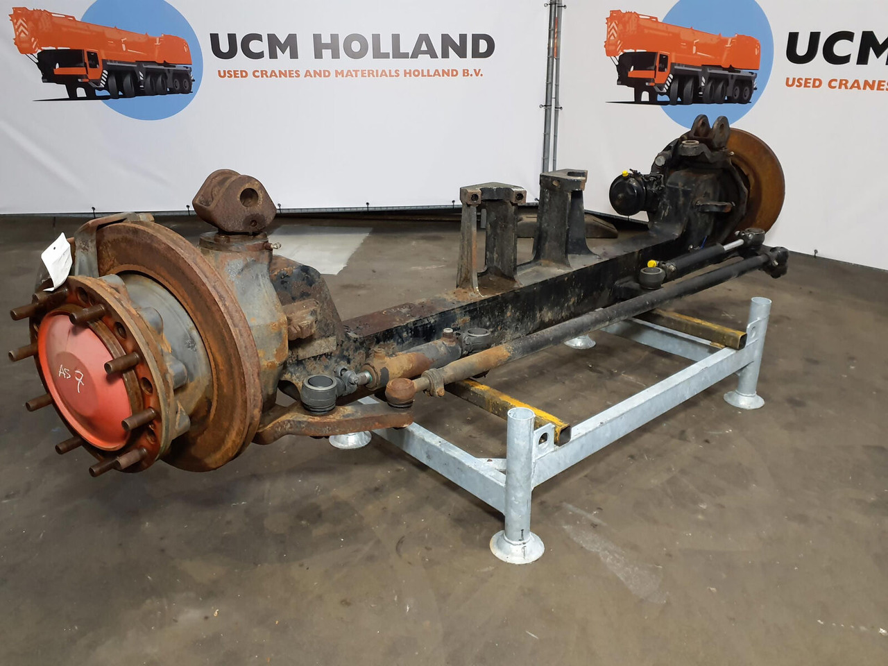 Terex AC 700 Axle 7 - Essieu et pièces pour Grue mobile: photos 4 Terex AC 700 Axle 7 - Essieu et pièces pour Grue mobile: photos 4