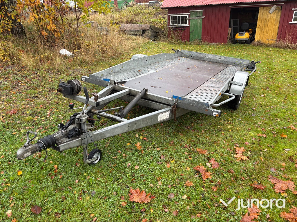 Biltrailer - Brenderup AT1300 - Remorque porte engin: photos 1 Biltrailer - Brenderup AT1300 - Remorque porte engin: photos 1