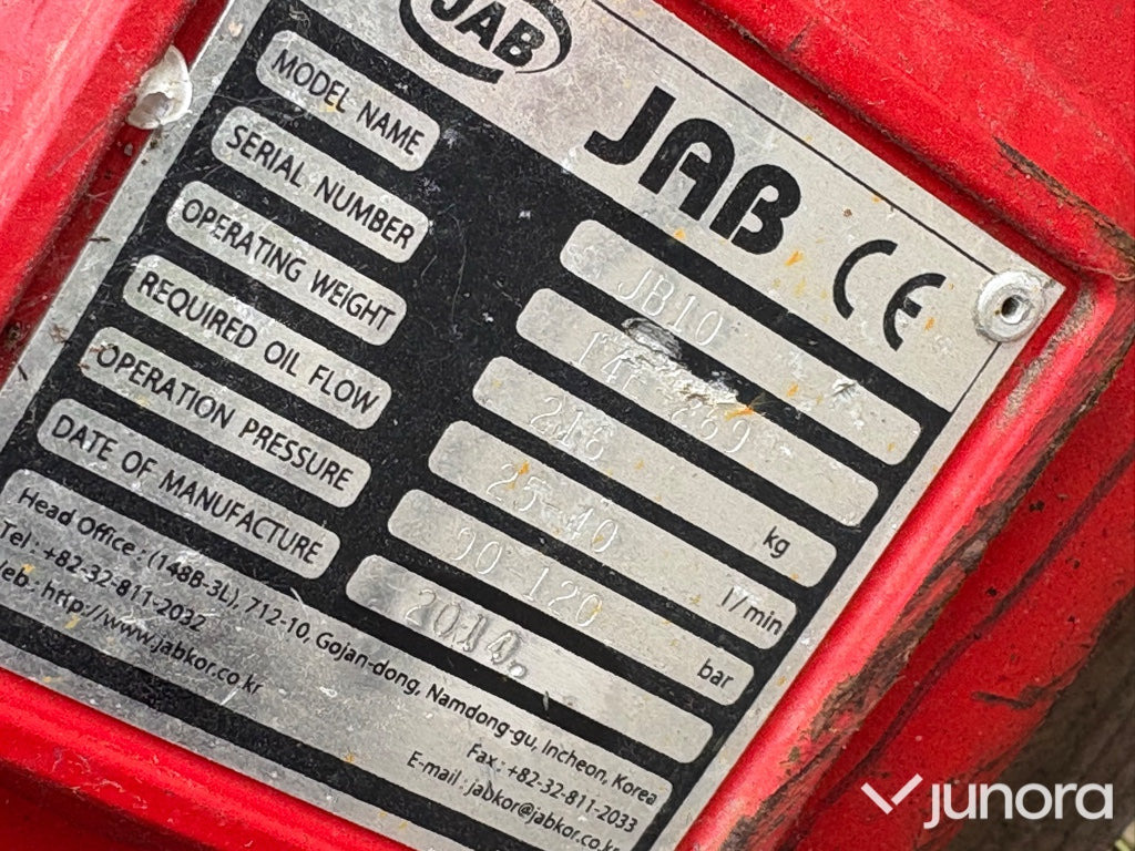 Marteau hydraulique Hydraulhammare - JAB, JB10 II Silenced: photos 9