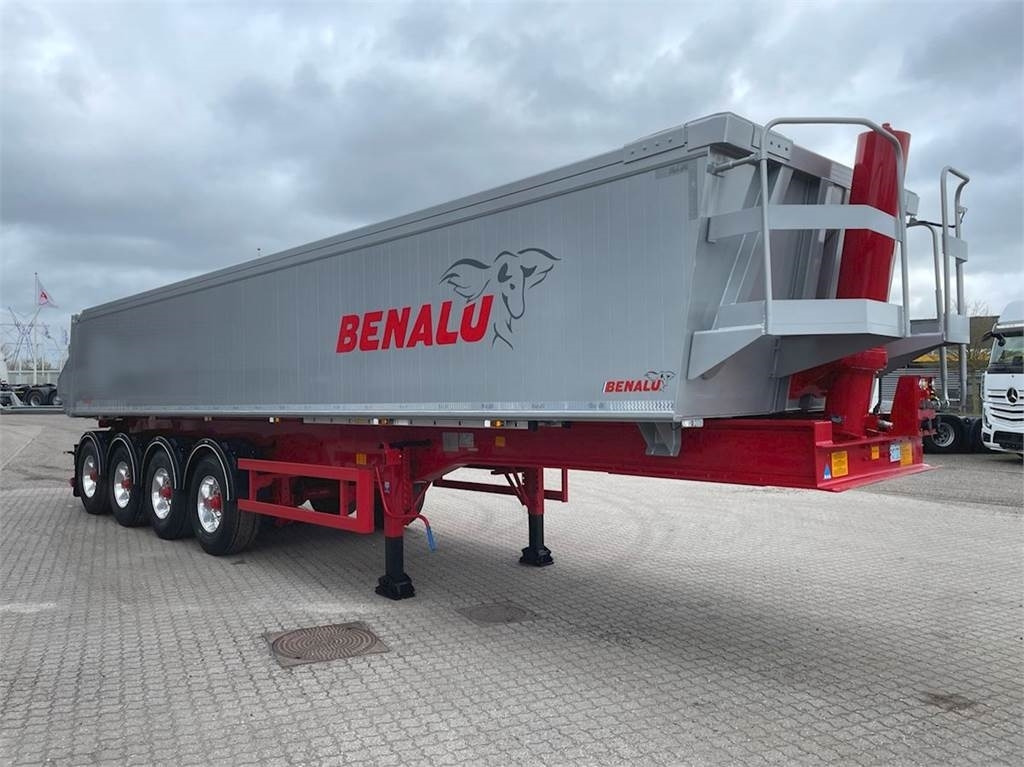 Benalu 4-aks 36m3 tiptrailer - Semi-remorque benne: photos 1 Benalu 4-aks 36m3 tiptrailer - Semi-remorque benne: photos 1