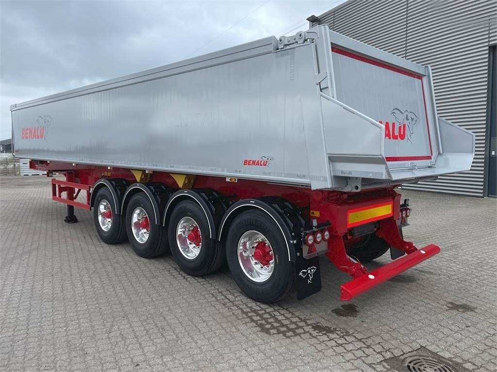 Benalu 4-aks 36m3 tiptrailer - Semi-remorque benne: photos 3 Benalu 4-aks 36m3 tiptrailer - Semi-remorque benne: photos 3