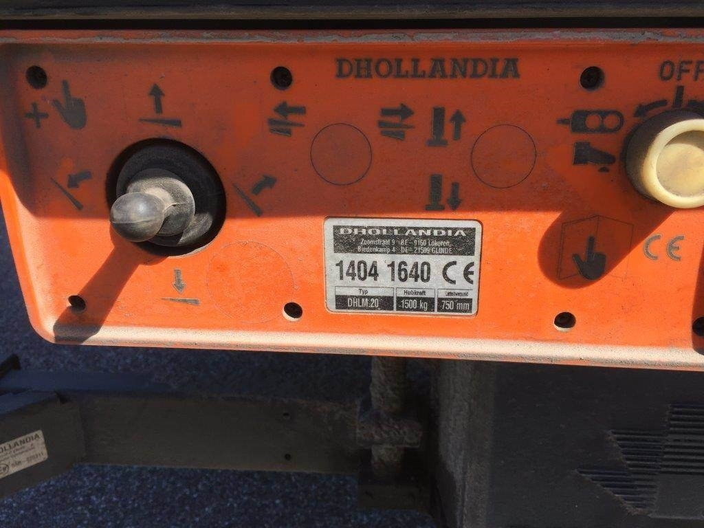 Dhollandia 1500 kg DHLM 20 lift excl. liftplade - Hayon élévateur: photos 2 Dhollandia 1500 kg DHLM 20 lift excl. liftplade - Hayon élévateur: photos 2