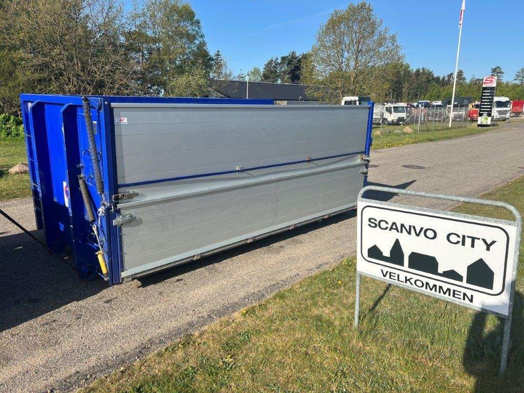 HC-contrainer S4619 4,6 mtr. alu sideåbning bagdør - Carrosserie plateau: photos 1 HC-contrainer S4619 4,6 mtr. alu sideåbning bagdør - Carrosserie plateau: photos 1