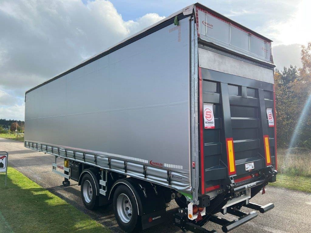 Hangler SZS-H 380 RoadRunner 27-pallers - Gardintrailer - Semi-remorque rideaux coulissants: photos 1 Hangler SZS-H 380 RoadRunner 27-pallers - Gardintrailer - Semi-remorque rideaux coulissants: photos 1