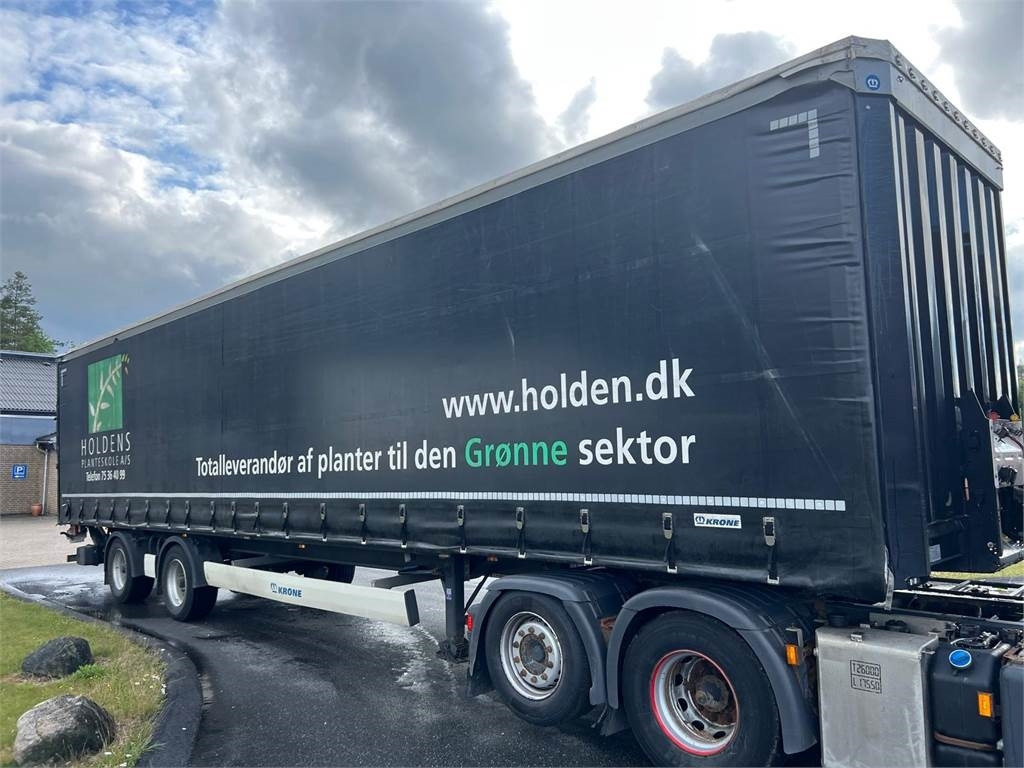 Krone 13,6 mtr gardin - lodretstående lift - Semi-remorque rideaux coulissants: photos 3 Krone 13,6 mtr gardin - lodretstående lift - Semi-remorque rideaux coulissants: photos 3