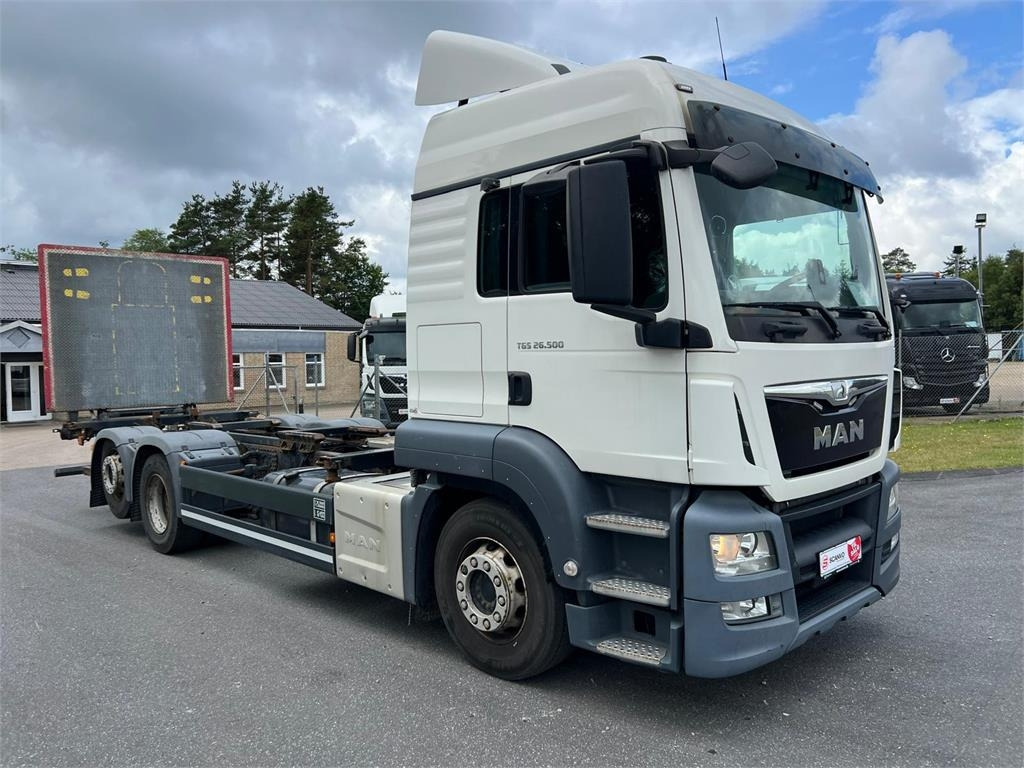 MAN TGS 26-500 6x2-4 LL - Camion porte-conteneur/ Caisse mobile: photos 3 MAN TGS 26-500 6x2-4 LL - Camion porte-conteneur/ Caisse mobile: photos 3