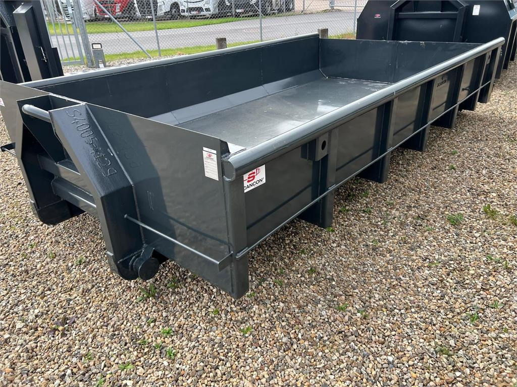 Scancon S4407 - 7 m3 container (Lav kroghøjde) - Carrosserie plateau: photos 1 Scancon S4407 - 7 m3 container (Lav kroghøjde) - Carrosserie plateau: photos 1