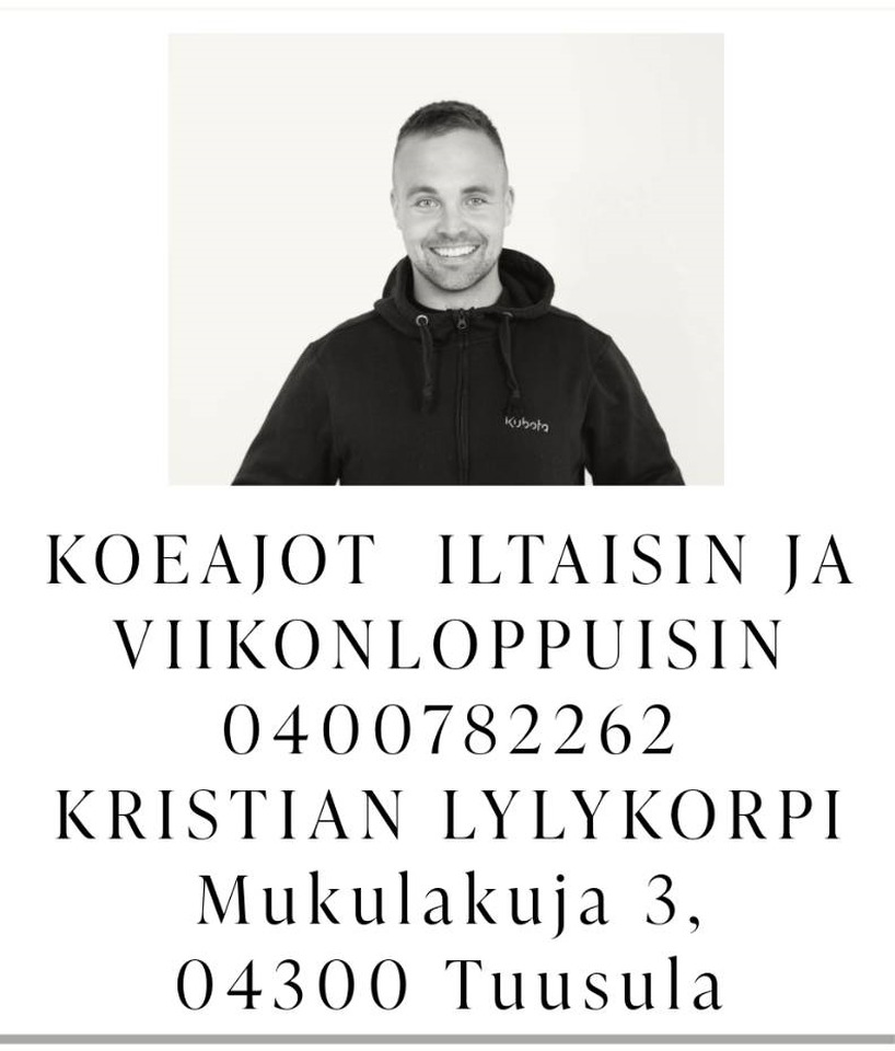 Crédit-bail de Kubota KX019-4 PYÖRITTÄJÄLLÄ  Kubota KX019-4 PYÖRITTÄJÄLLÄ: photos 6