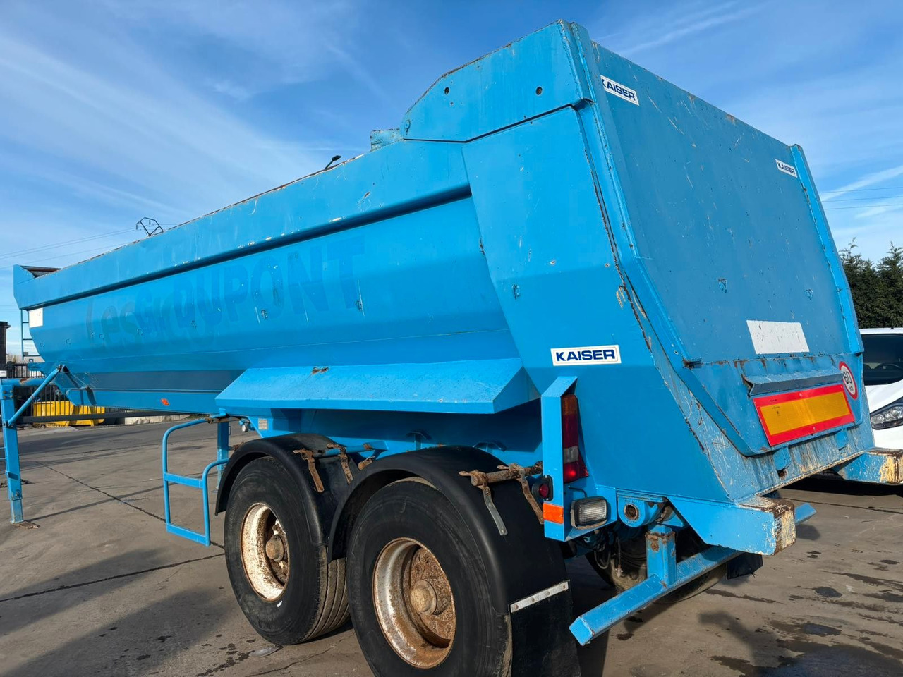 Kaiser S330. 37T. - Semi-remorque benne: photos 5 Kaiser S330. 37T. - Semi-remorque benne: photos 5