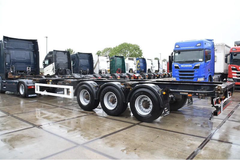 Krone SDC 27 - BPW AXLES - DRUM BRAKES - - Semi-remorque porte-conteneur/ Caisse mobile: photos 4 Krone SDC 27 - BPW AXLES - DRUM BRAKES - - Semi-remorque porte-conteneur/ Caisse mobile: photos 4