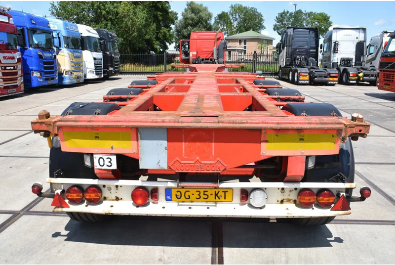Nooteboom containerchassis - LIFT AXLE - DISC BRAKES - BPW AXLES - 2 x EXTENDABLE - - Semi-remorque porte-conteneur/ Caisse mobile: photos 3 Nooteboom containerchassis - LIFT AXLE - DISC BRAKES - BPW AXLES - 2 x EXTENDABLE - - Semi-remorque porte-conteneur/ Caisse mobile: photos 3
