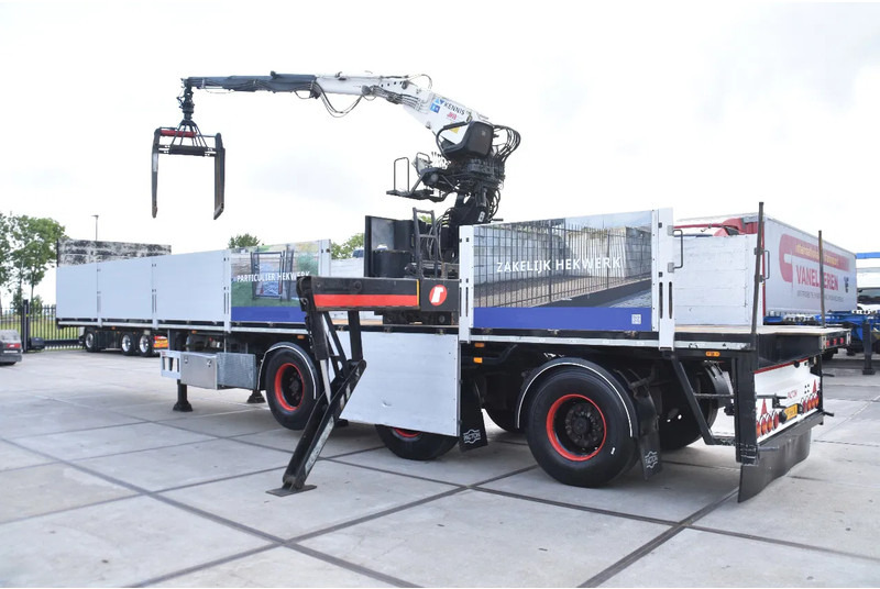 Pacton TPD.348 + KENNIS R 16 (3x) - LIFT AS - 2 x STUURAS - HYDRAULISCHE STEUNPOTEN - SAF ASSEN - SCHIJFREMMEN - NETTE STAAT - - Semi-remorque plateau: photos 3 Pacton TPD.348 + KENNIS R 16 (3x) - LIFT AS - 2 x STUURAS - HYDRAULISCHE STEUNPOTEN - SAF ASSEN - SCHIJFREMMEN - NETTE STAAT - - Semi-remorque plateau: photos 3