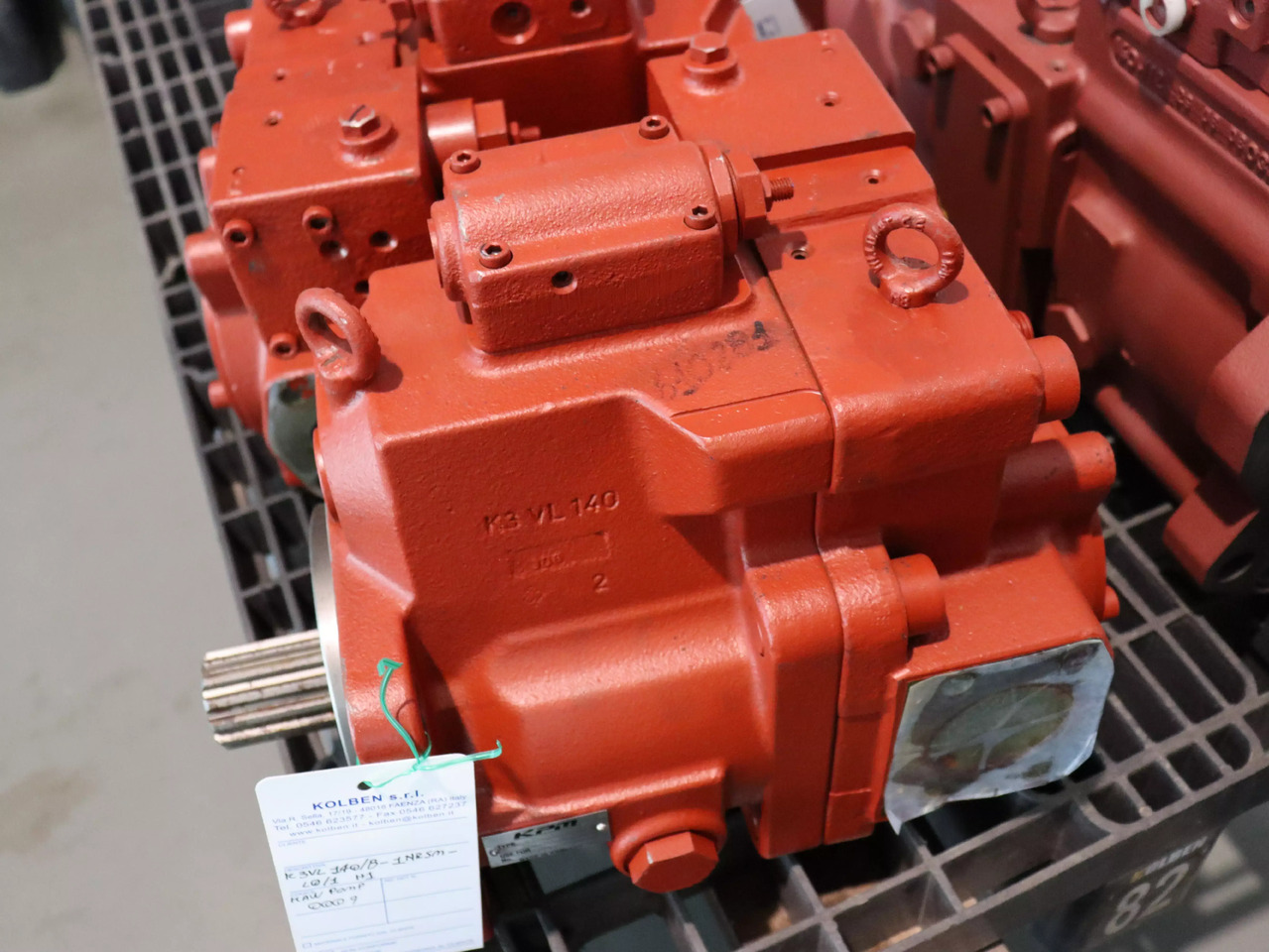 KAWASAKI K3VL140B-1NRSM-L01 H1 - Pompe hydraulique pour Engins de chantier: photos 2 KAWASAKI K3VL140B-1NRSM-L01 H1 - Pompe hydraulique pour Engins de chantier: photos 2