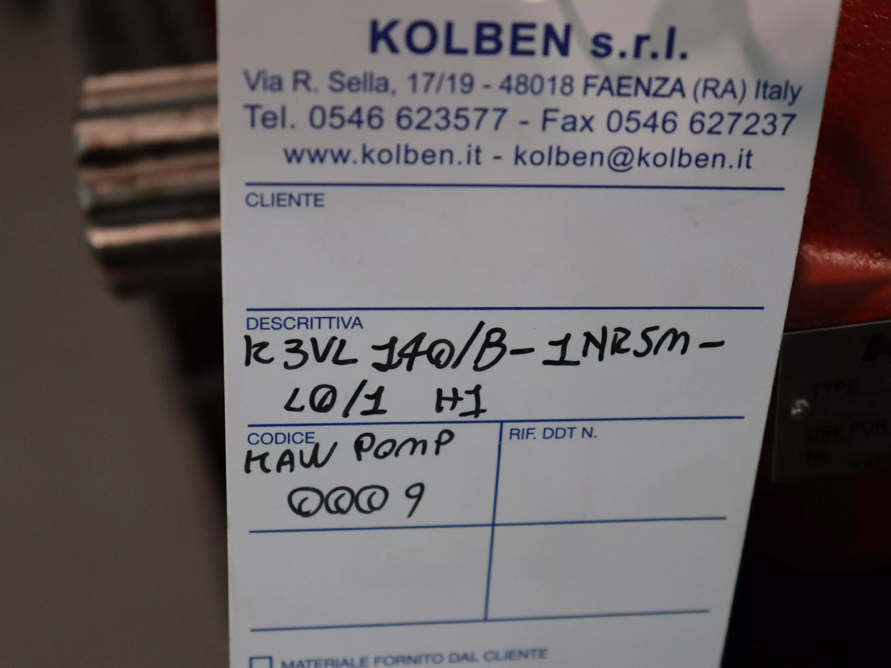 KAWASAKI K3VL140B-1NRSM-L01 H1 - Pompe hydraulique pour Engins de chantier: photos 5 KAWASAKI K3VL140B-1NRSM-L01 H1 - Pompe hydraulique pour Engins de chantier: photos 5