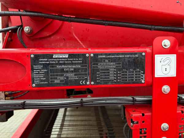 Grimme EVO 290 AirSep - Matériel de récolte: photos 2 Grimme EVO 290 AirSep - Matériel de récolte: photos 2