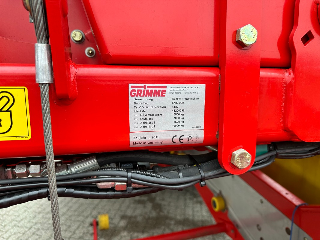 Grimme EVO 290 ClodSep - Matériel de récolte: photos 2 Grimme EVO 290 ClodSep - Matériel de récolte: photos 2