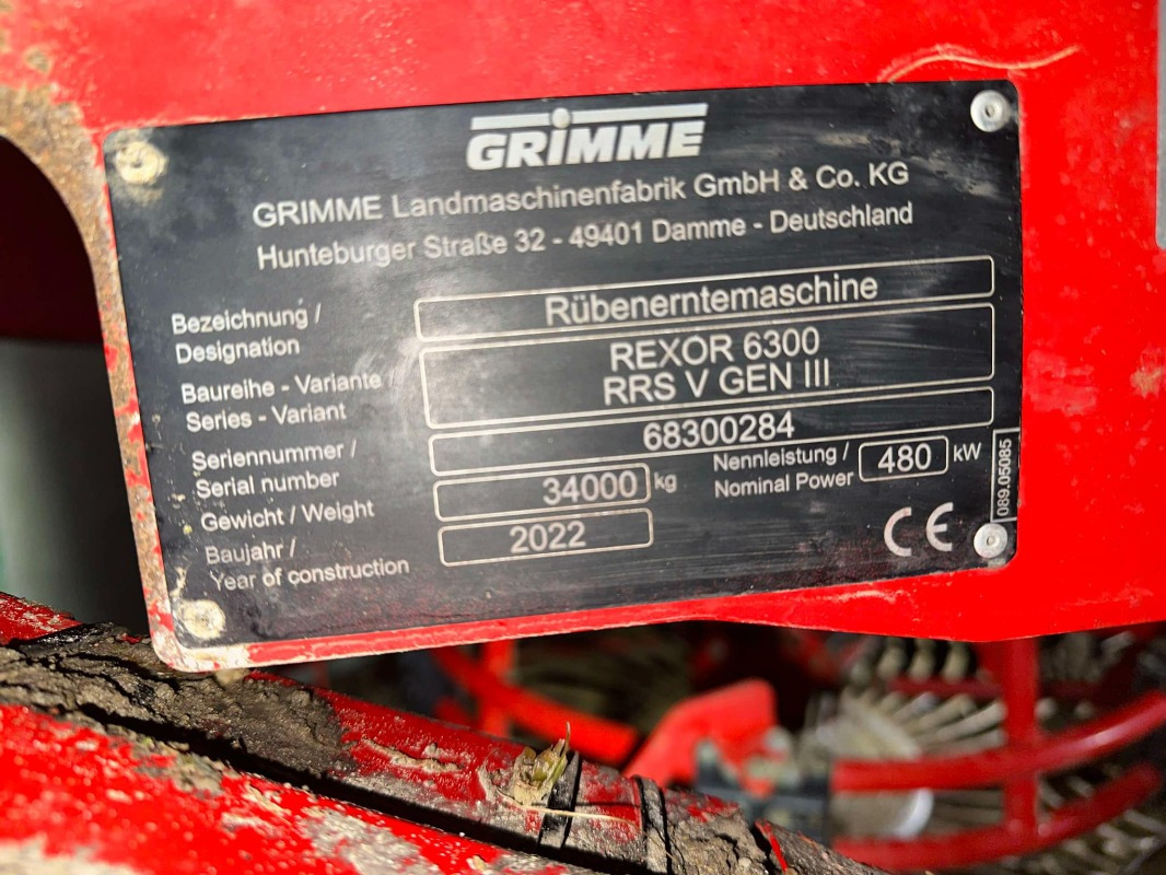 Grimme REXOR 6300 lll - Outils du sol: photos 4 Grimme REXOR 6300 lll - Outils du sol: photos 4