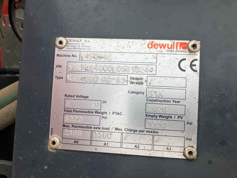 Dewulf Dewulf, MS4000, 4 Row, Trailed, Belt, Potato Planter - Matériel de récolte: photos 2 Dewulf Dewulf, MS4000, 4 Row, Trailed, Belt, Potato Planter - Matériel de récolte: photos 2