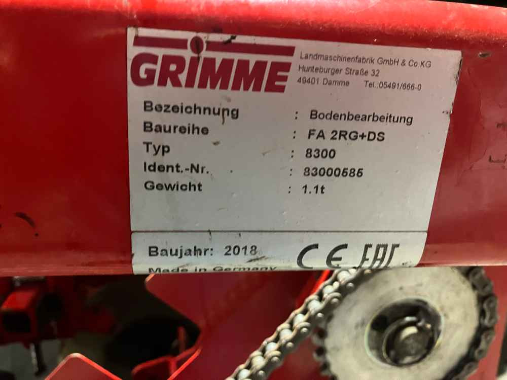 Grimme Grimme FA / FDS, Front Mounted Fertiliser Aplicator - Matériel de récolte: photos 4 Grimme Grimme FA / FDS, Front Mounted Fertiliser Aplicator - Matériel de récolte: photos 4