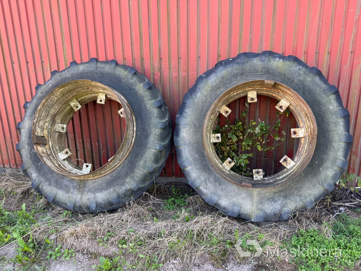 Allicane 18,4-38/15-38 2 st traktordäck dubbelmontage Alliance 18,4-38/15-38 - Pneu pour Tracteur agricole: photos 1 Allicane 18,4-38/15-38 2 st traktordäck dubbelmontage Alliance 18,4-38/15-38 - Pneu pour Tracteur agricole: photos 1