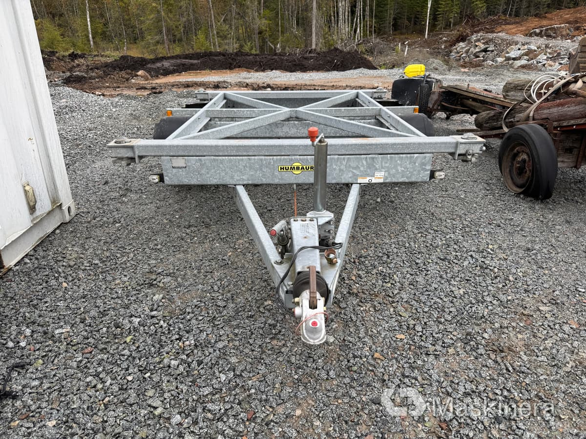Containersläp Humbaur CON 3,5 ton - Remorque porte-conteneur/ Caisse mobile: photos 2 Containersläp Humbaur CON 3,5 ton - Remorque porte-conteneur/ Caisse mobile: photos 2