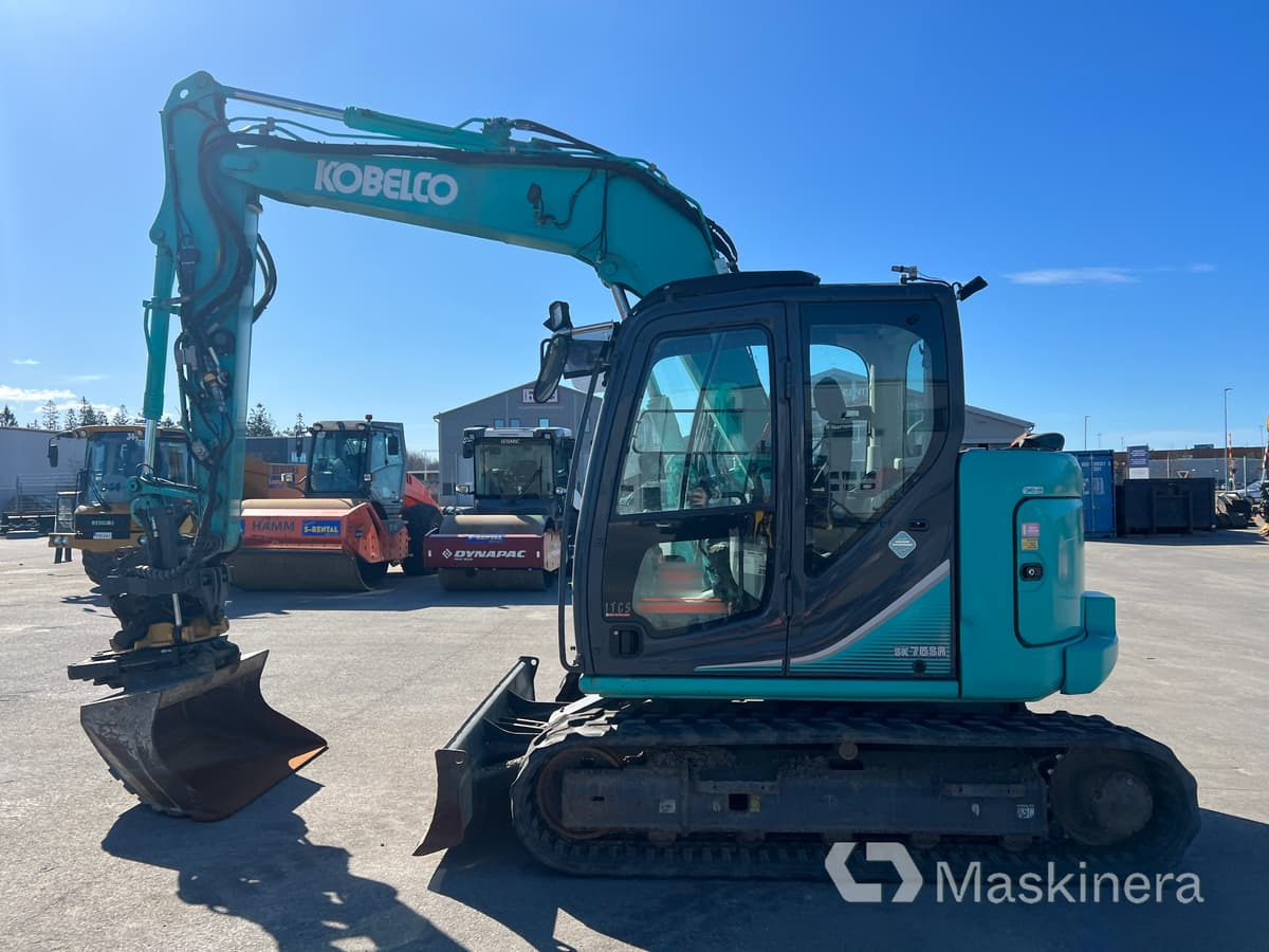 Pelle sur chenille Grävmaskin Kobelco SK75SR-3E: photos 8 Pelle sur chenille Grävmaskin Kobelco SK75SR-3E: photos 8