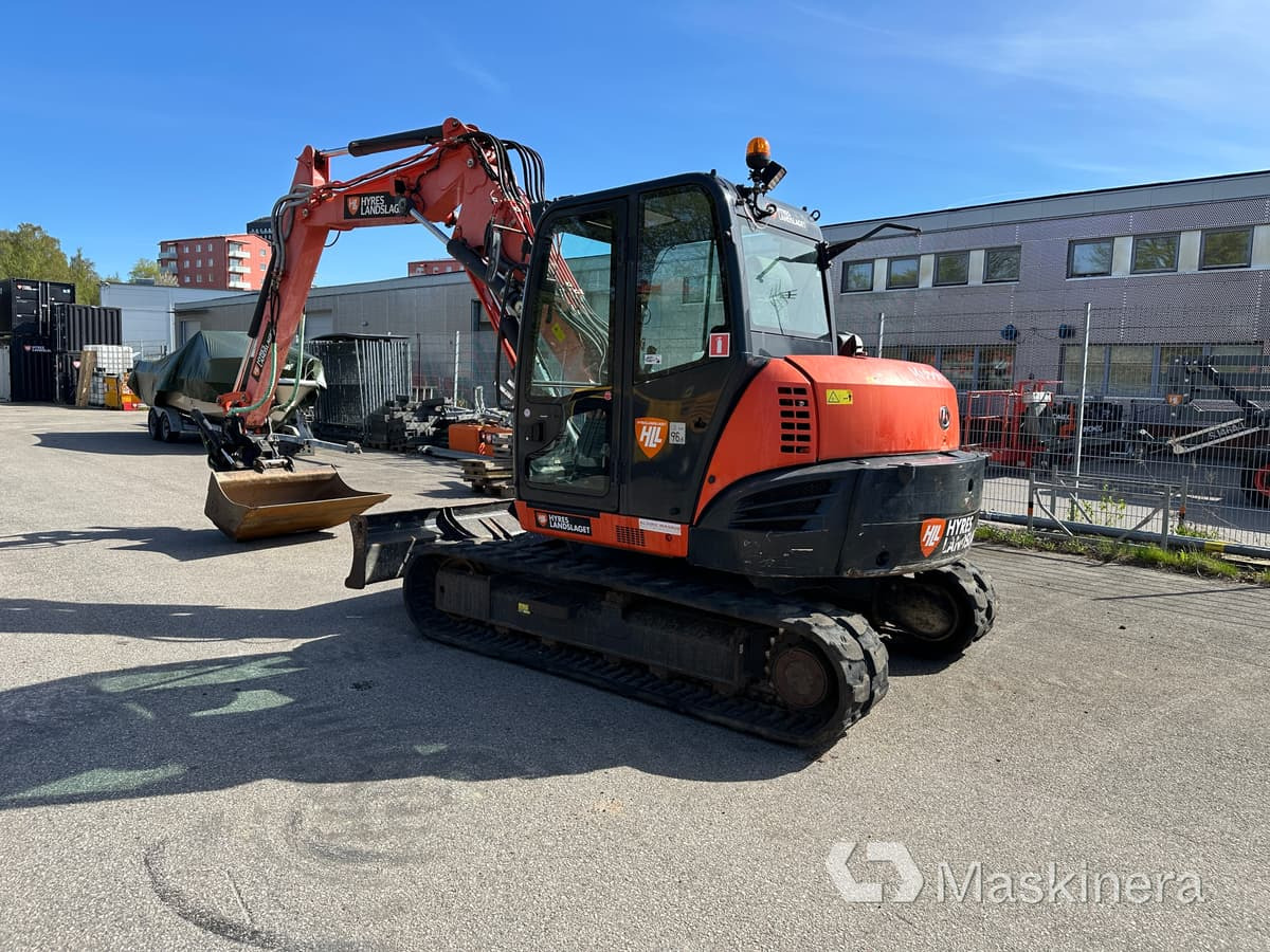 Grävmaskin Kubota KX080-4 - Pelle sur chenille: photos 3 Grävmaskin Kubota KX080-4 - Pelle sur chenille: photos 3