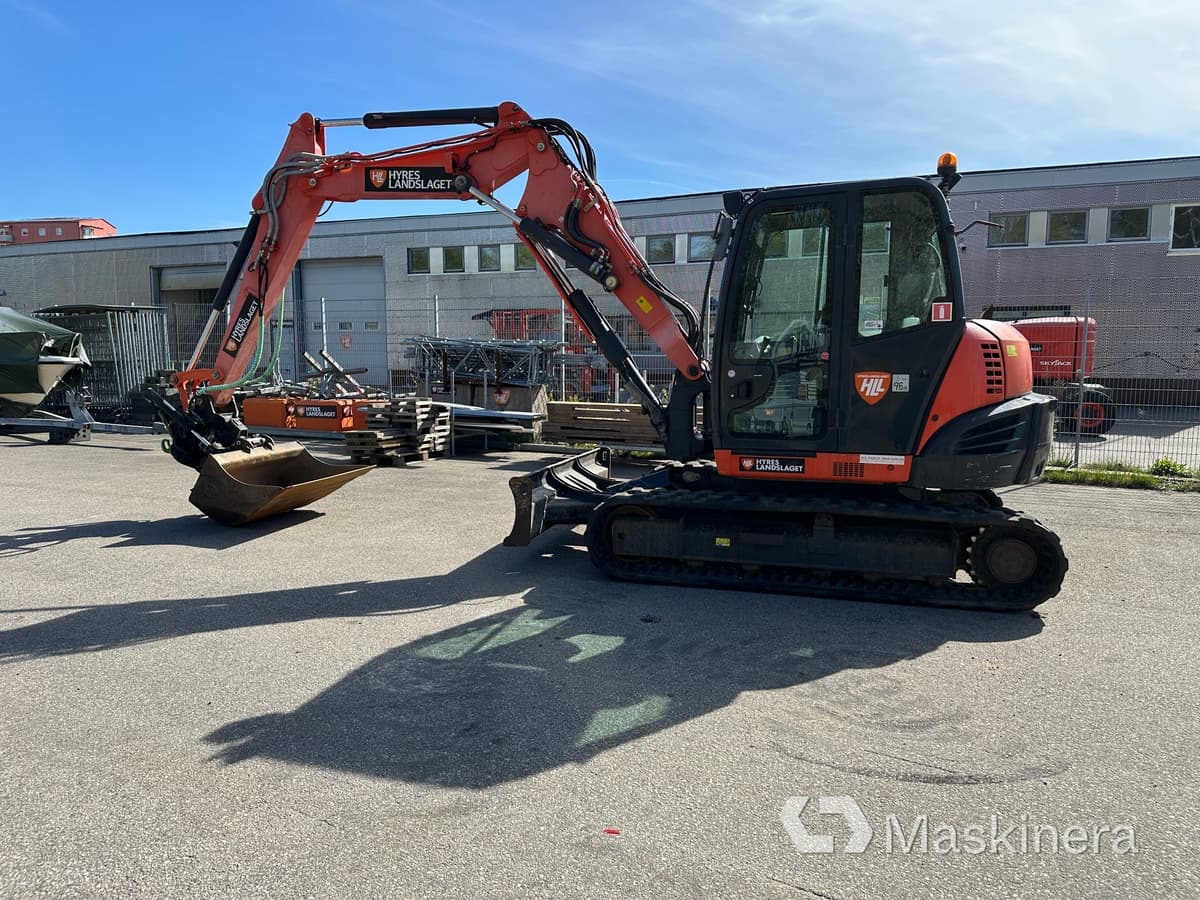 Grävmaskin Kubota KX080-4 - Pelle sur chenille: photos 2 Grävmaskin Kubota KX080-4 - Pelle sur chenille: photos 2