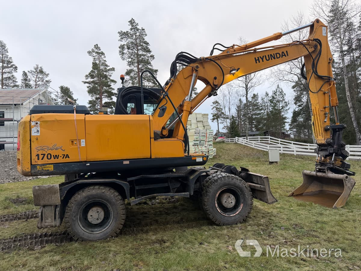 Hjulgrävare Hyundai Robex 170W-7A - Pelle sur chenille: photos 4 Hjulgrävare Hyundai Robex 170W-7A - Pelle sur chenille: photos 4