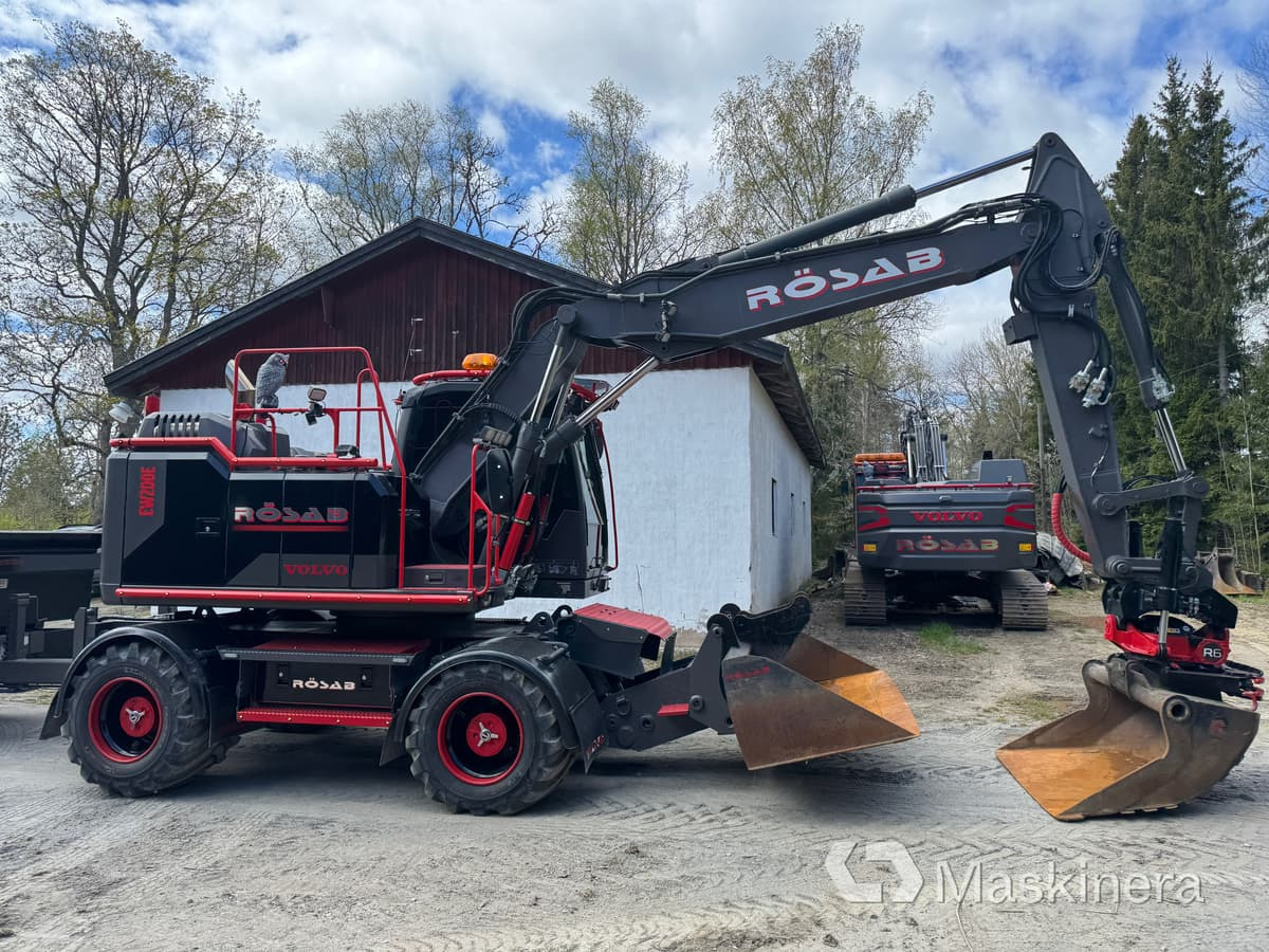 Hjulgrävare Volvo EW160E med kärra - Pelle sur chenille: photos 5 Hjulgrävare Volvo EW160E med kärra - Pelle sur chenille: photos 5