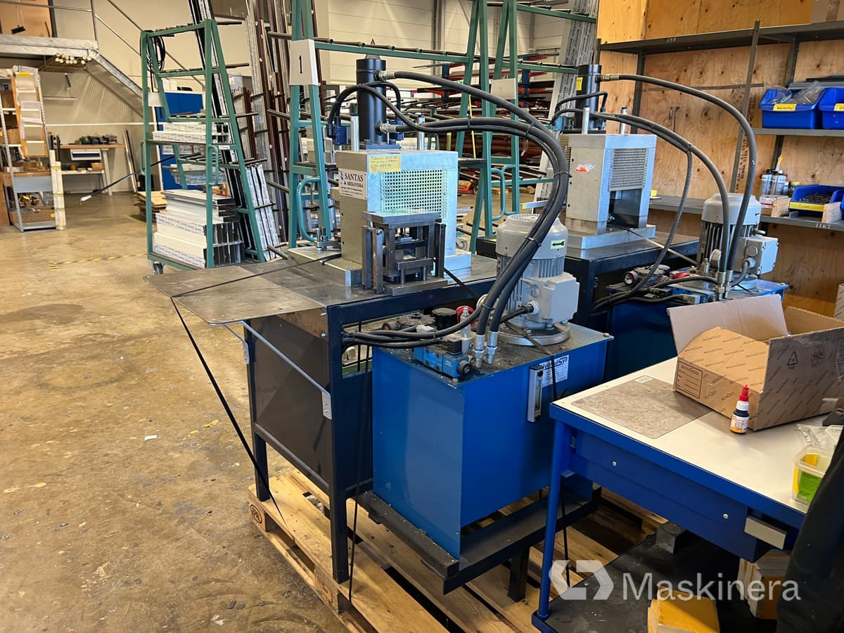 Hydraulisk press Santas Mekaniska DS88 - Presse plieuse: photos 4 Hydraulisk press Santas Mekaniska DS88 - Presse plieuse: photos 4