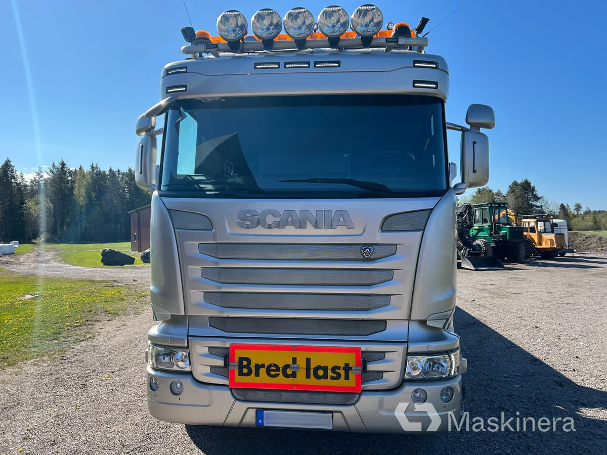 Kranväxlare Scania R450 Fassi F660RA.2.26 med jibb - Camion ampliroll, Camion grue: photos 2 Kranväxlare Scania R450 Fassi F660RA.2.26 med jibb - Camion ampliroll, Camion grue: photos 2