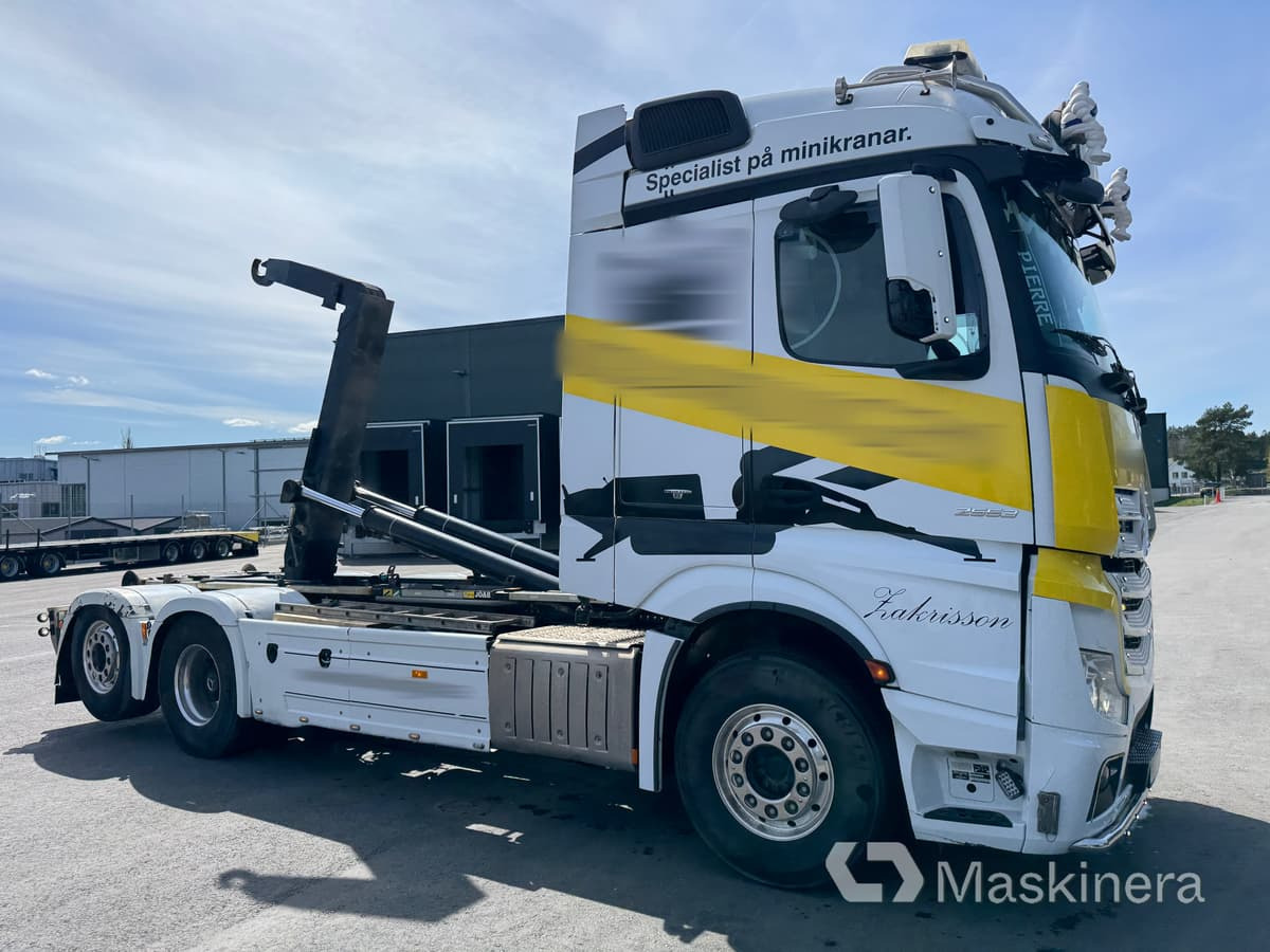 Lastväxlare Mercedes-Benz Actros - Camion ampliroll: photos 4 Lastväxlare Mercedes-Benz Actros - Camion ampliroll: photos 4