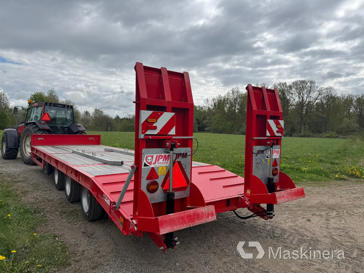 Maskintrailer JPM 27 TLL - Remorque porte-engin surbaissée: photos 5 Maskintrailer JPM 27 TLL - Remorque porte-engin surbaissée: photos 5