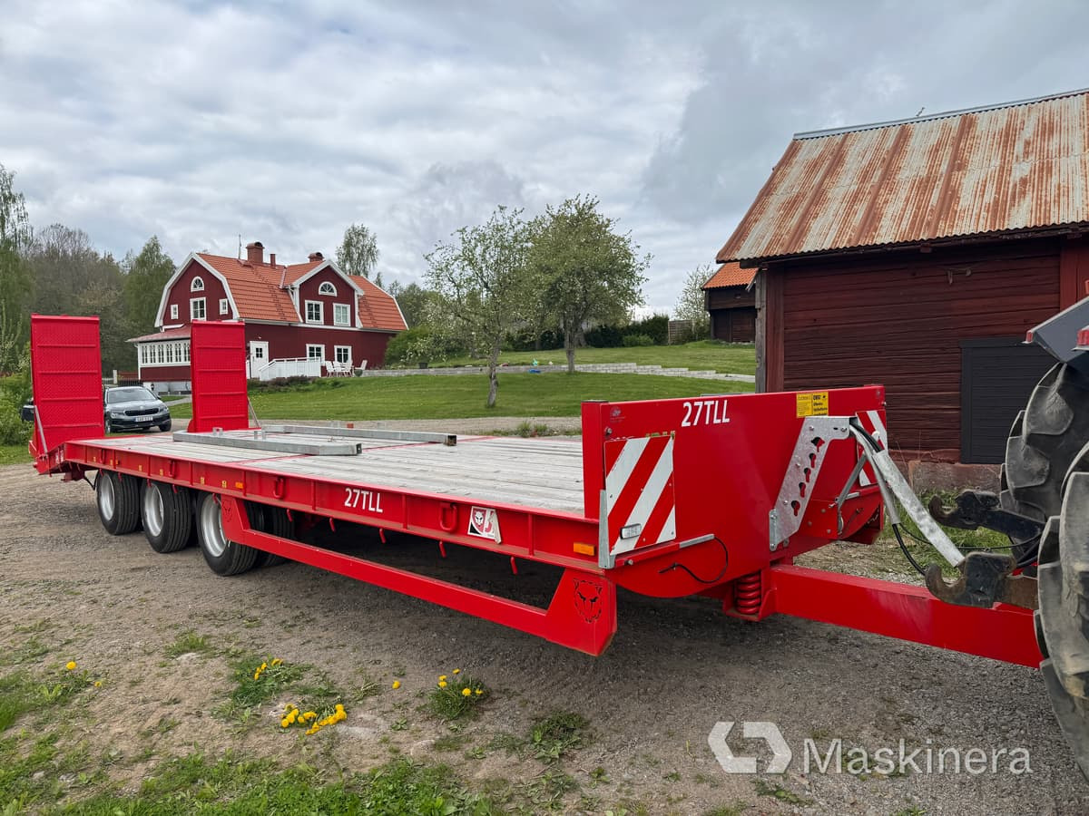Maskintrailer JPM 27 TLL - Remorque porte-engin surbaissée: photos 1 Maskintrailer JPM 27 TLL - Remorque porte-engin surbaissée: photos 1