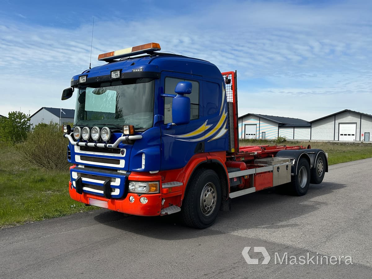 Scania P400LB6X2*4HNB Lastväxlare Scania P400 6X2*4 - Camion ampliroll: photos 1 Scania P400LB6X2*4HNB Lastväxlare Scania P400 6X2*4 - Camion ampliroll: photos 1