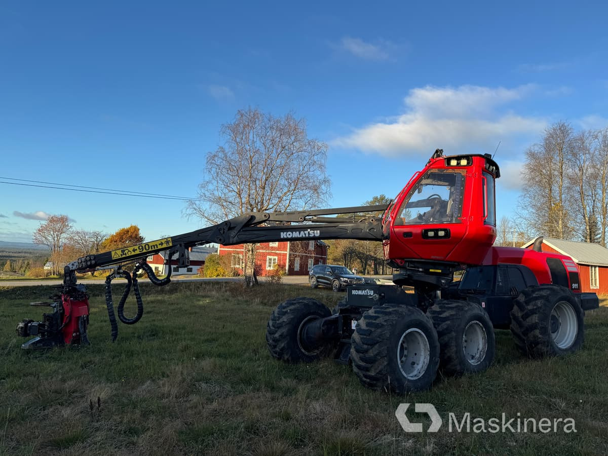 Skördare Komatsu XH 911 CX-6 - Abatteuse: photos 1 Skördare Komatsu XH 911 CX-6 - Abatteuse: photos 1