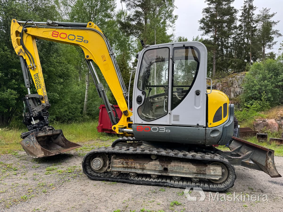 Pelle sur chenille Wacker Neuson 8003-2 Grävmaskin Wacker Neuson 8003 RD: photos 8