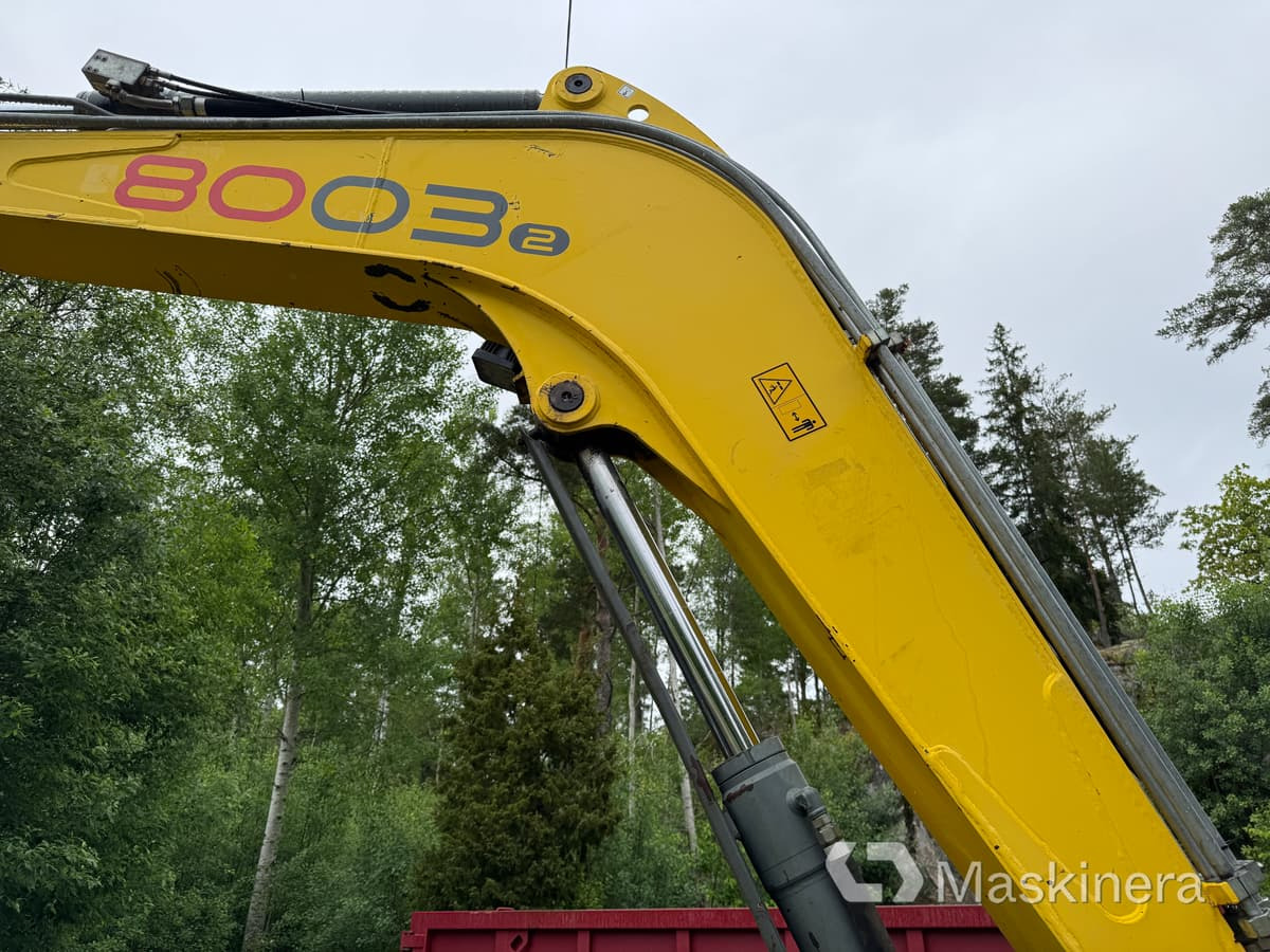 Pelle sur chenille Wacker Neuson 8003-2 Grävmaskin Wacker Neuson 8003 RD: photos 25